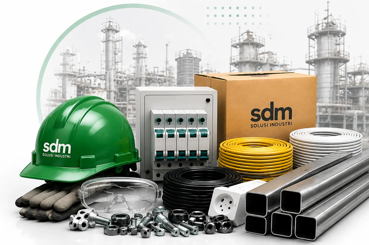 Supplier dan pengadaan material industri SDM Solusi Industri